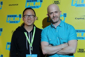 Filmmaker Patrick Shen and HtN's Chris Reed