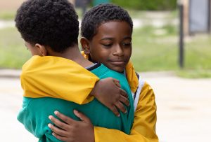 Blake Cameron James and Gian Knight Ramirez in Minhal Baig's WE GROWN NOW