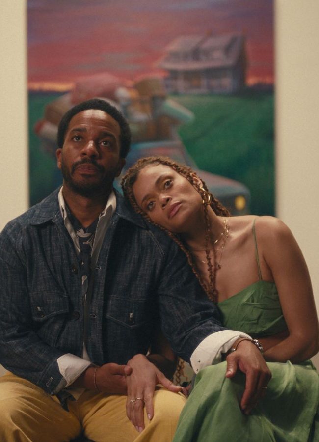 André Holland and Andra Day in EXHIBITING FORGIVENESS