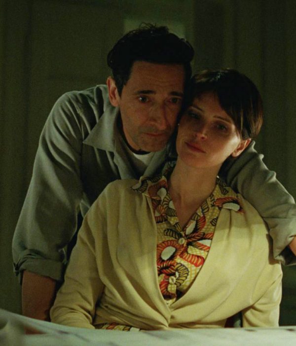 Adrien Brody and Felicity Jones in Brady Corbet's THE BRUTALIST