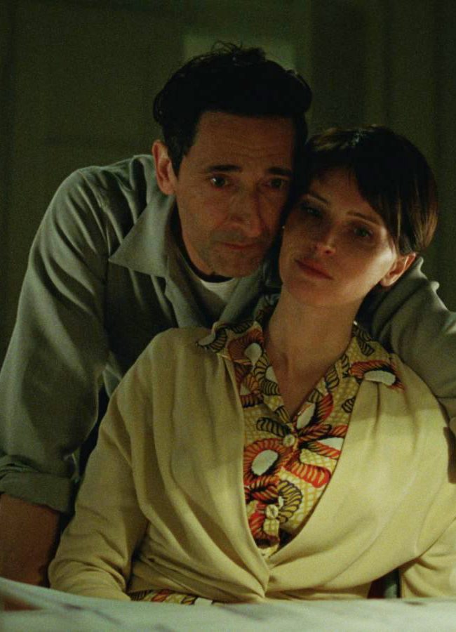 Adrien Brody and Felicity Jones in Brady Corbet's THE BRUTALIST
