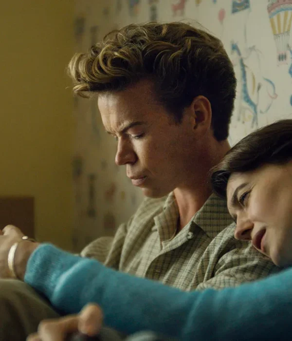 Daisy Edgar-Jones and Will Poulter in ON SWIFT HORSES