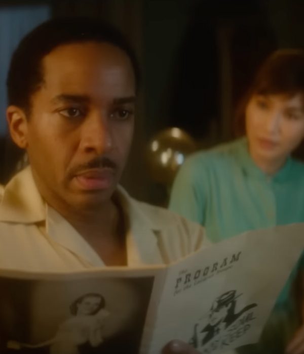 André Holland and Gemma Chan in THE ACTOR