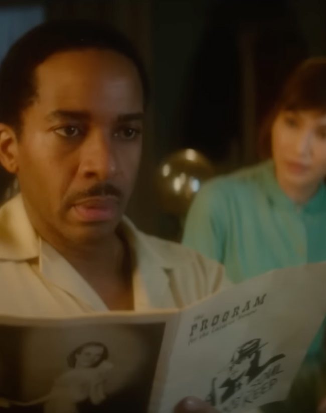 André Holland and Gemma Chan in THE ACTOR