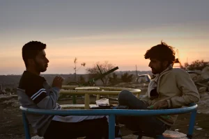 Basel Adra and Yuval Abraham in NO OTHER LAND