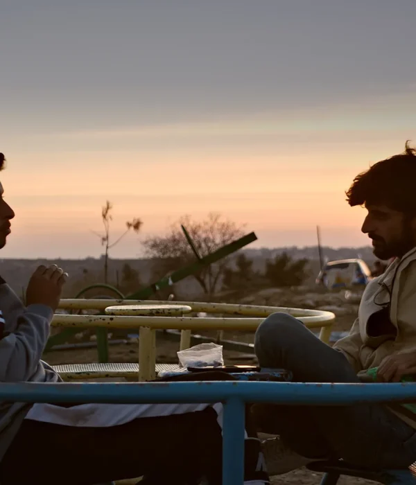 Basel Adra and Yuval Abraham in NO OTHER LAND