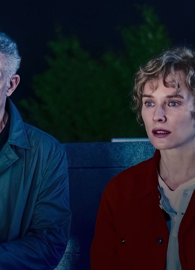 Vincent Cassel & Diane Kruger in David Cronenberg's THE SHROUDS