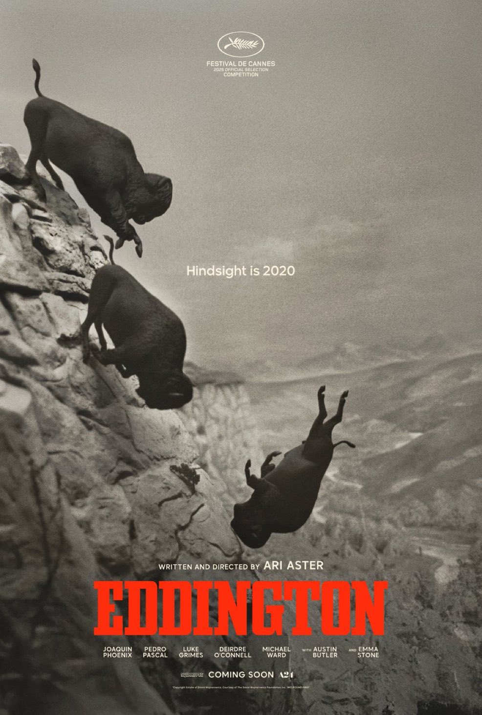 EDDINGTON Teaser Poster