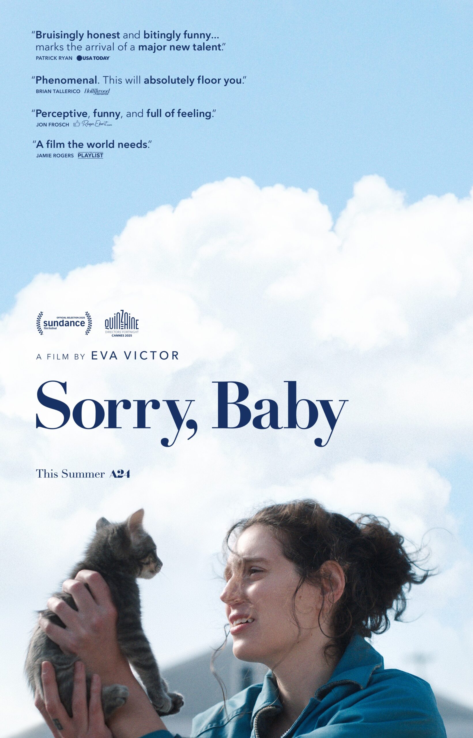 SORRY, BABY Official Poster
