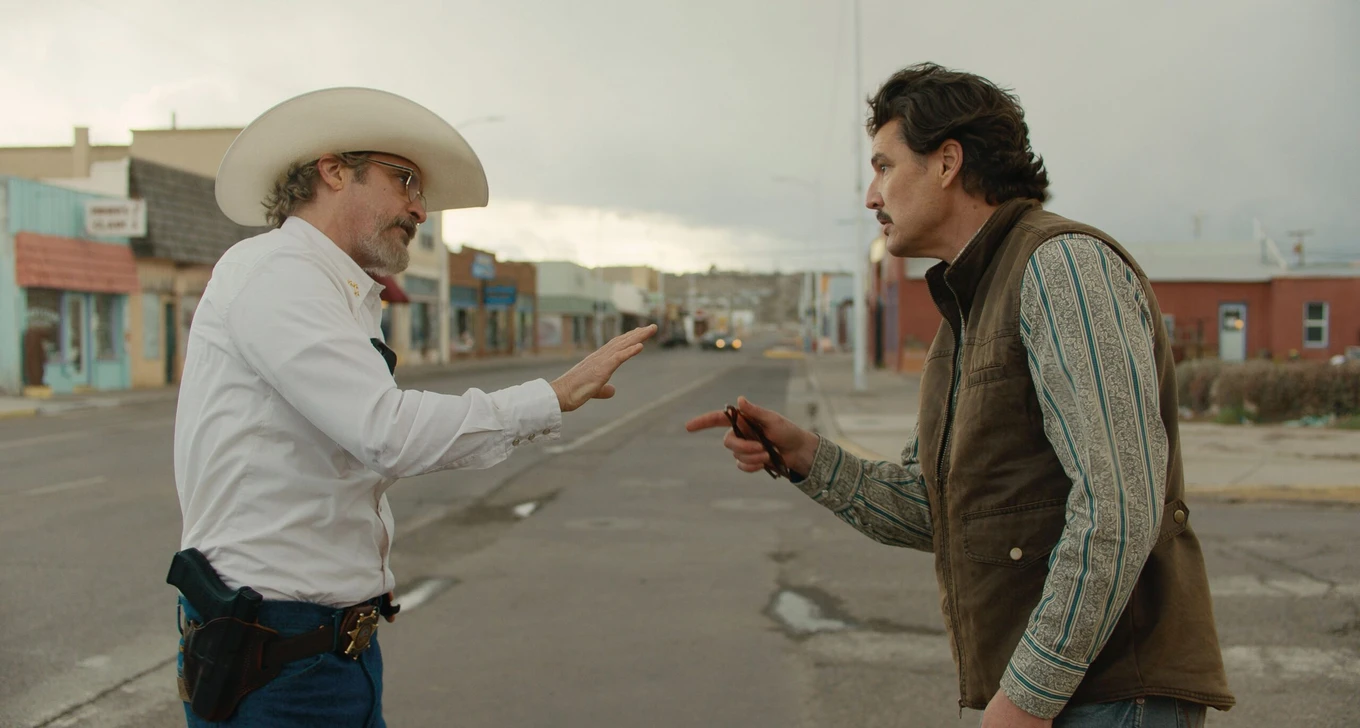 Joaquin Phoenix and Pedro Pascal in Ari Aster's EDDINGTON