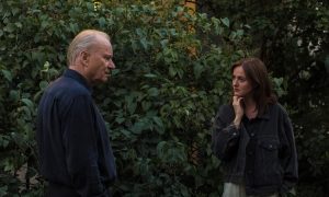 Stellan Skarsgård and Renate Reinsve in Joachim Trier's SENTIMENTAL VALUE