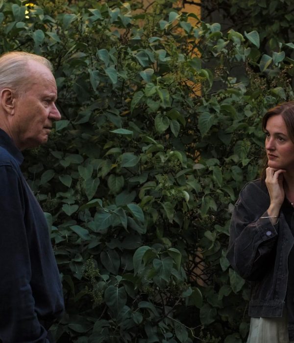Stellan Skarsgård and Renate Reinsve in Joachim Trier's SENTIMENTAL VALUE