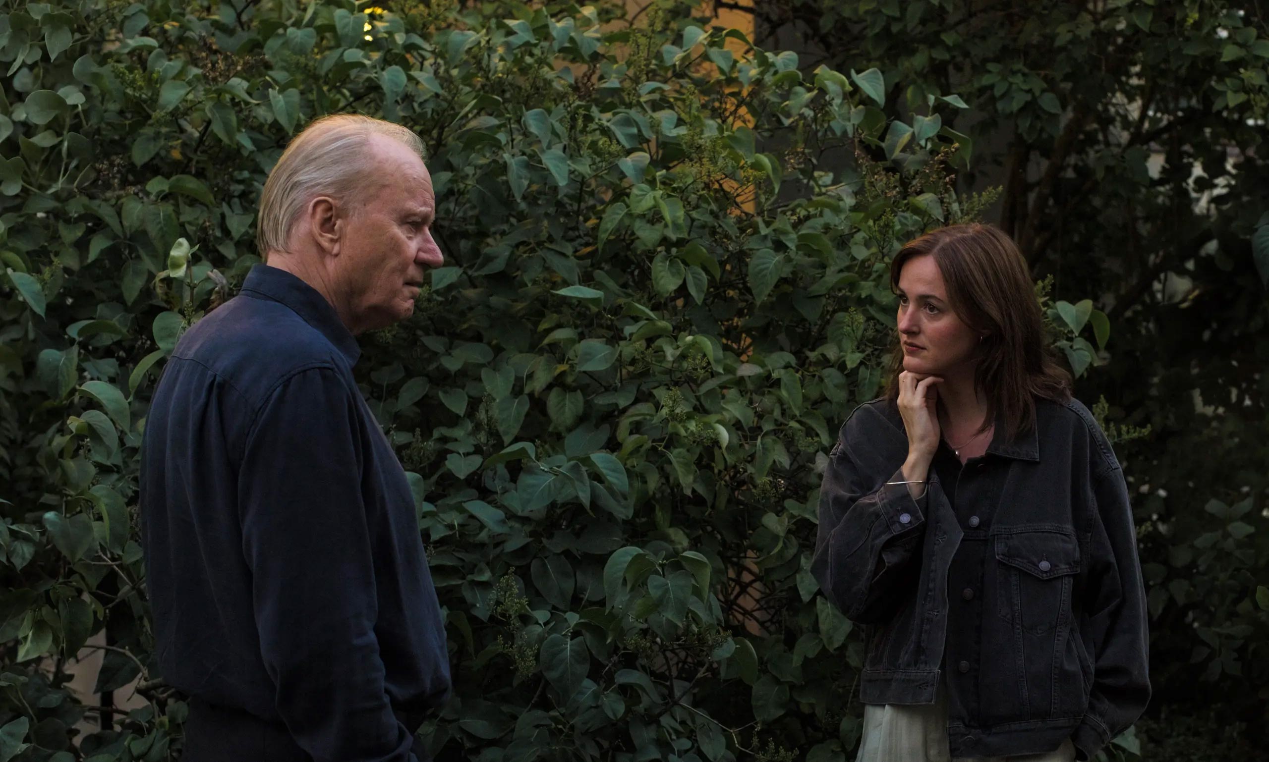 Stellan Skarsgård and Renate Reinsve in Joachim Trier's SENTIMENTAL VALUE