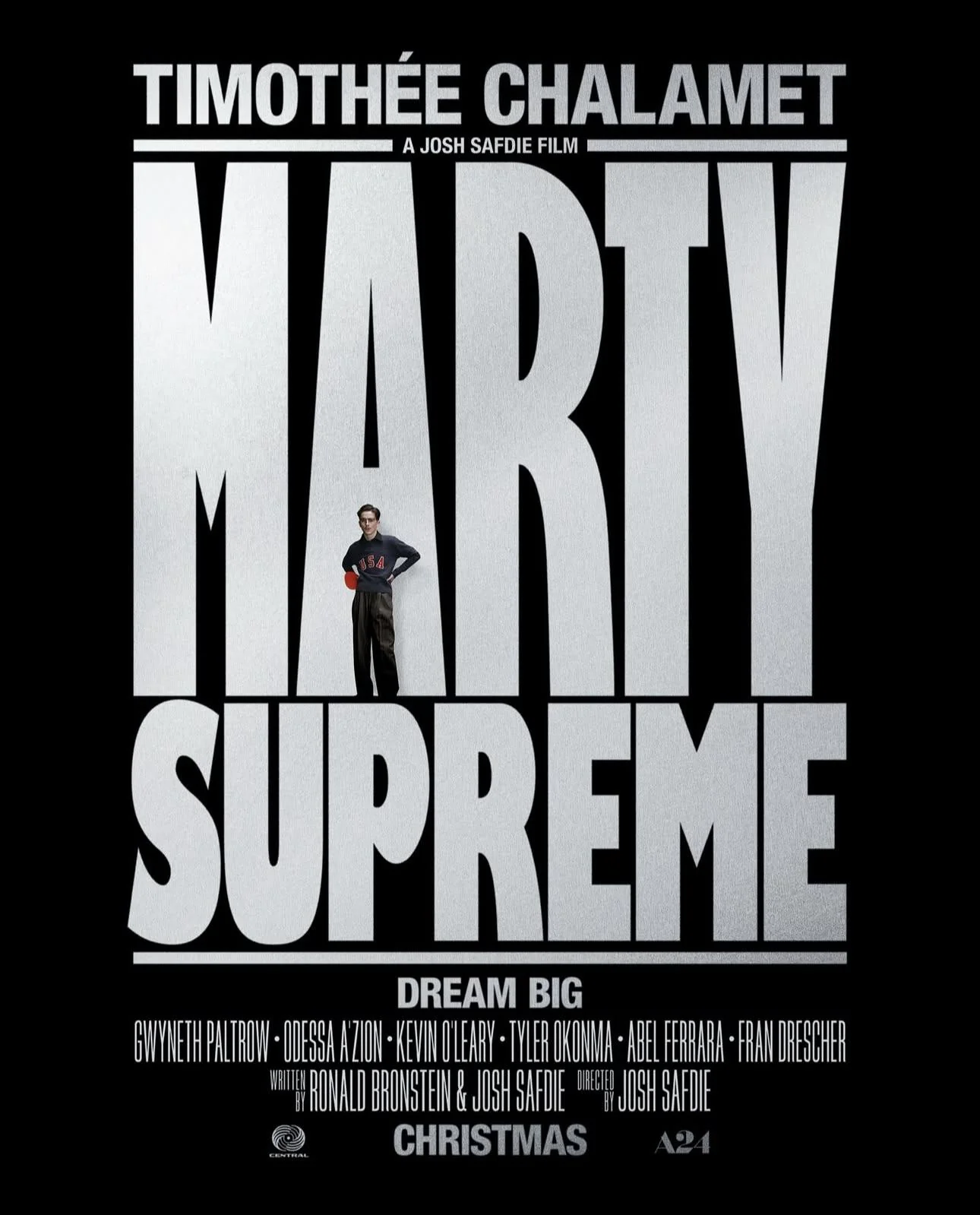 Marty Supreme Teaser Poster