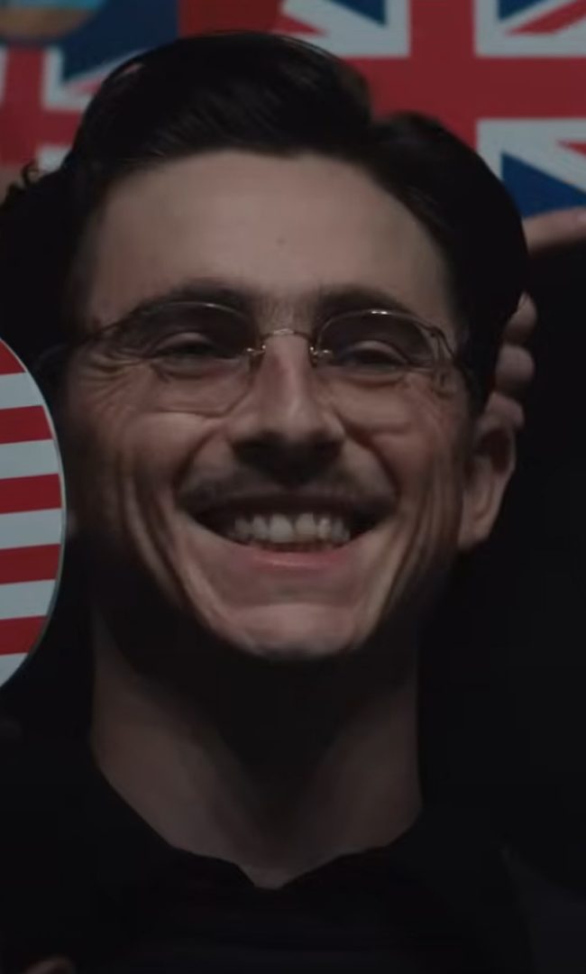 Timothee Chalamet in Josh Safdie's MARTY SUPREME