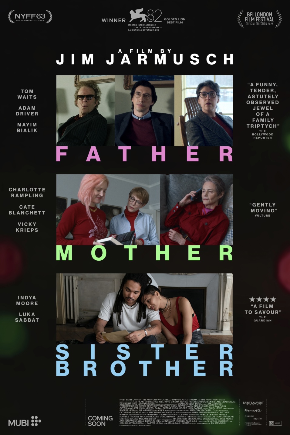 FATHER MOTHER SISTER BROTHER Official Poster
