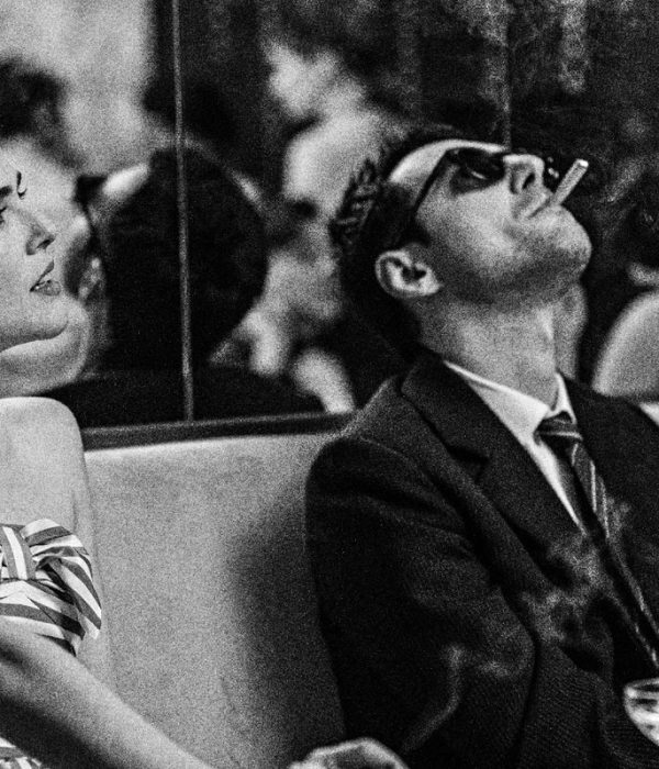 Zoey Deutch and Guillaume Marbeck, in Richard Linklater's NOUVELLE VAGUE