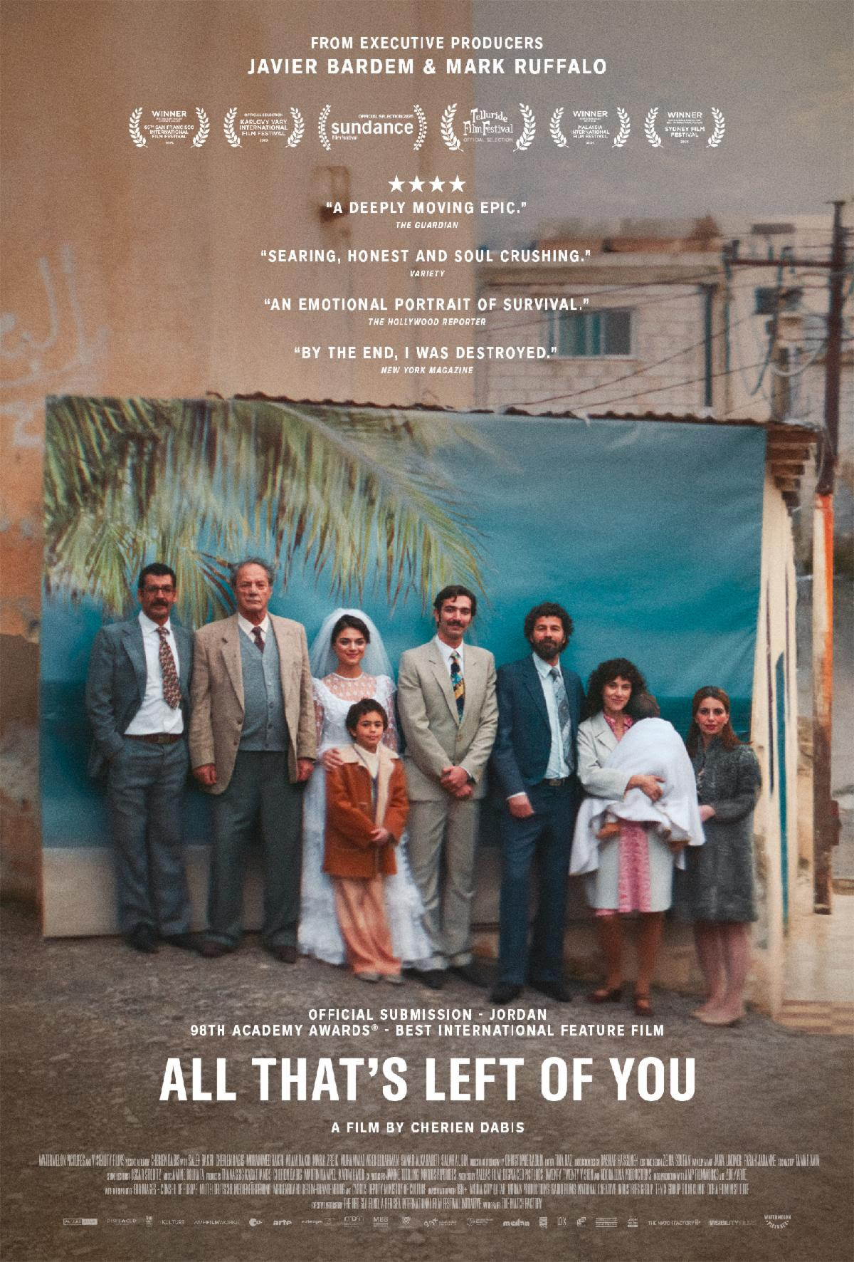 ALL THAT'S LEFT OF YOU Official Poster