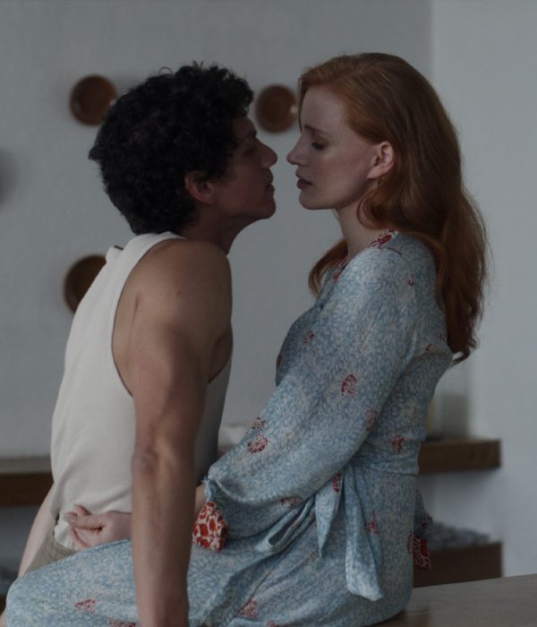 Jessica Chastain and Isaac Hernández in Michel Franco's DREAMS