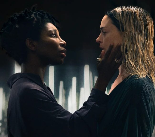 Anne Hathaway & Michaela Coel in David Lowey's MOTHER MARY