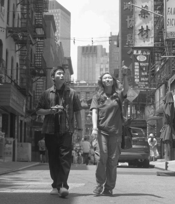 Min-Gu and Jessica Chung in BANANA SPLIT