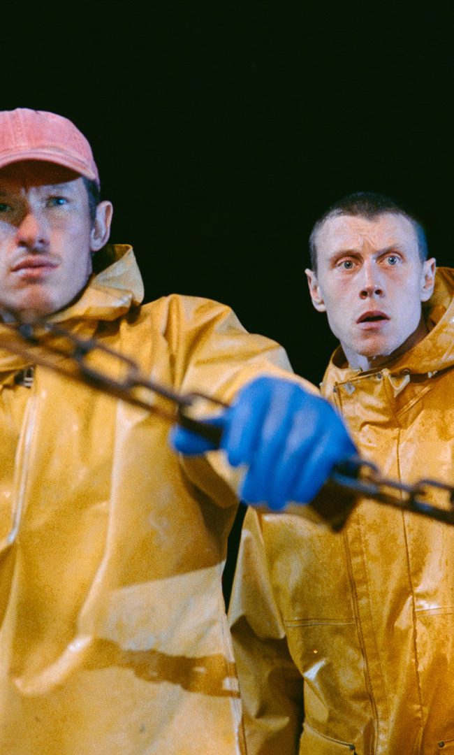 Callum Turner and George Mackay in ROSE OF NEVADA