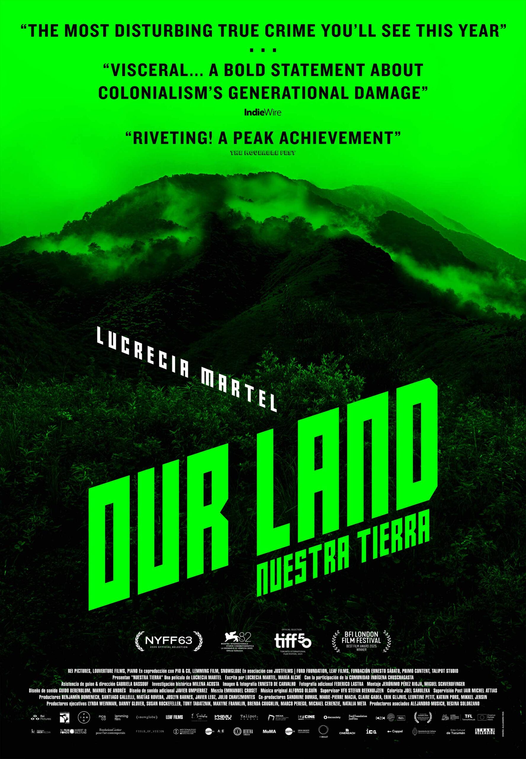 OUR LAND (NUESTRA TIERRA) U.S. Poster