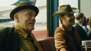 John Malkovich and Sam Rockwell in WILD HORSE NINE