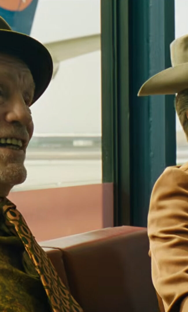 John Malkovich and Sam Rockwell in WILD HORSE NINE