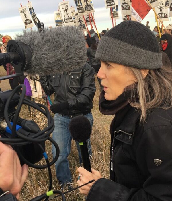 Amy Goodman in STEAL THIS STORY, PLEASE!