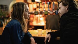 Emila Clarke and Edgar Ramírez in Drake Doremus' NEXT LIFE