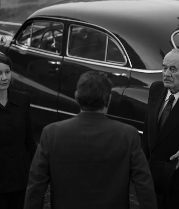 Sandra Hüller and Hanns Zischler in Paweł Pawlikowski's FATHERLAND