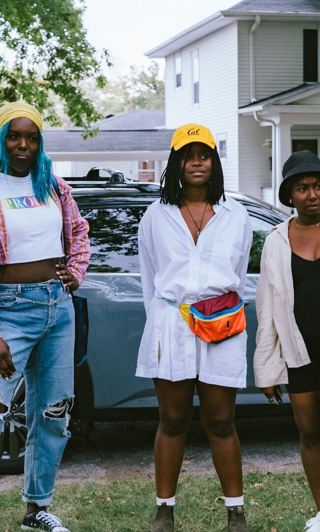 Denée Benton, Sasha Compère, and Dezi Bing in DREAMS IN NIGHTMARES