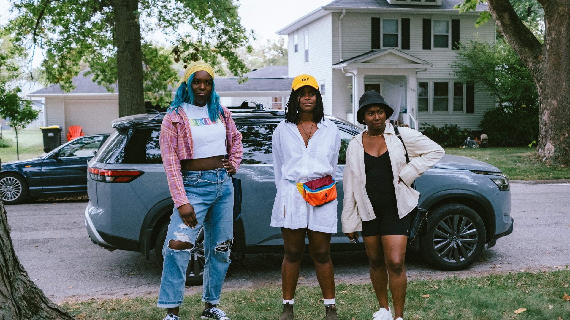 Denée Benton, Sasha Compère, and Dezi Bing in DREAMS IN NIGHTMARES