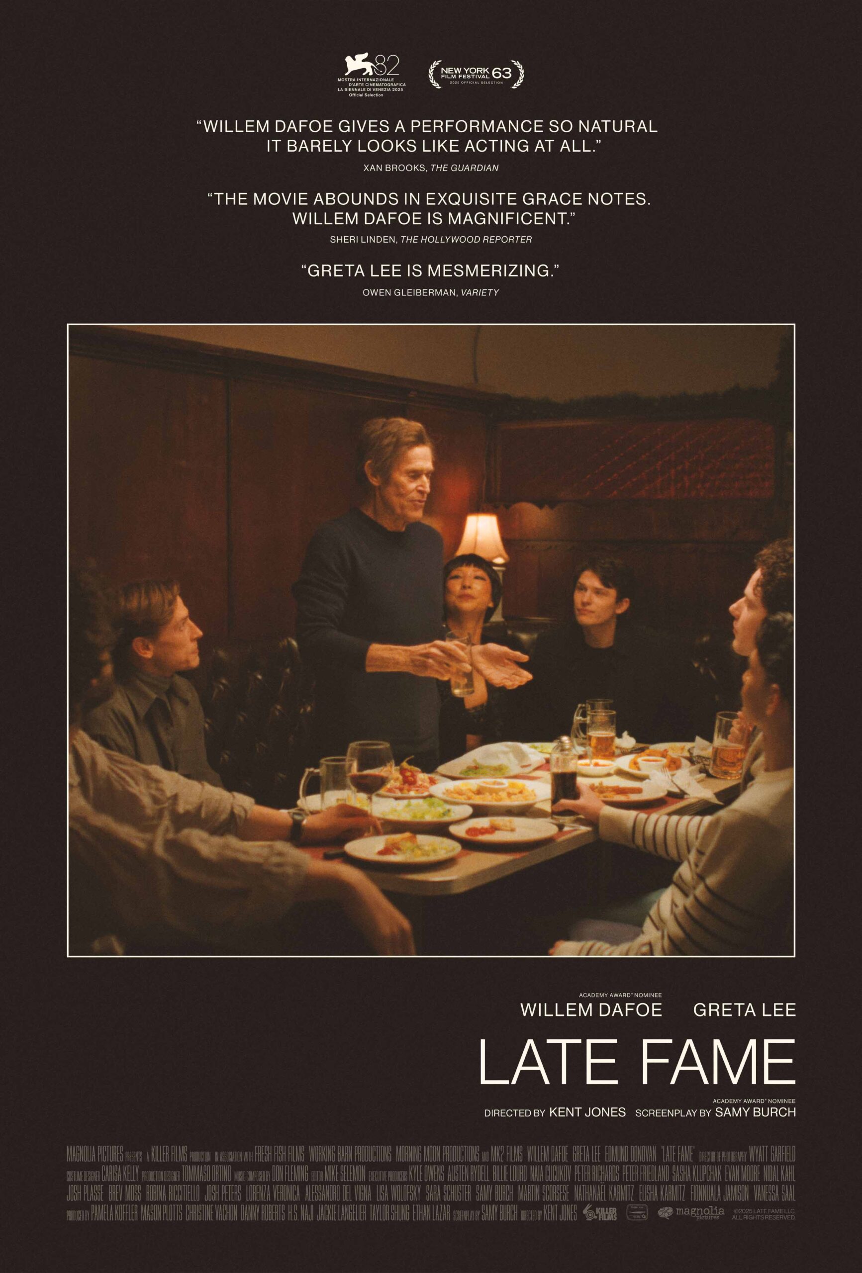 Late Fame Official Poster