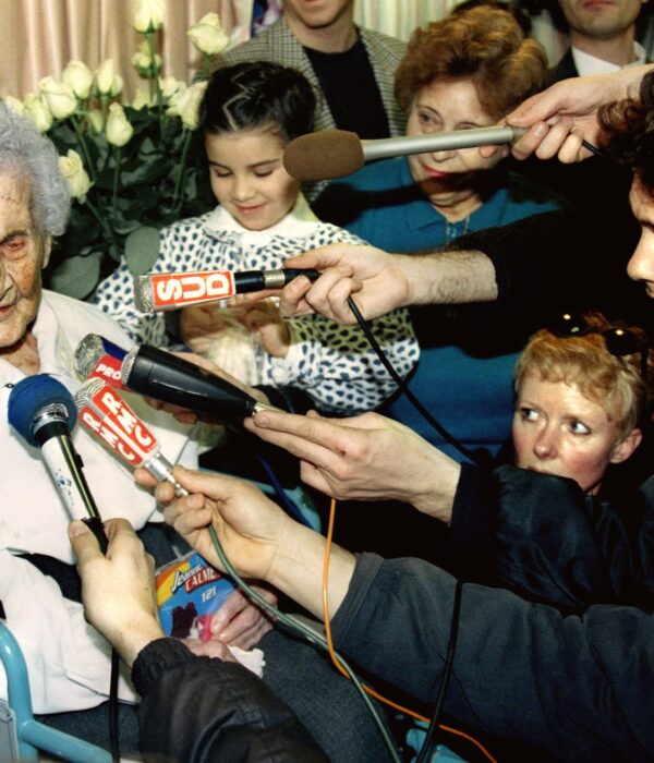 THE OLDEST PERSON IN THE WORLD