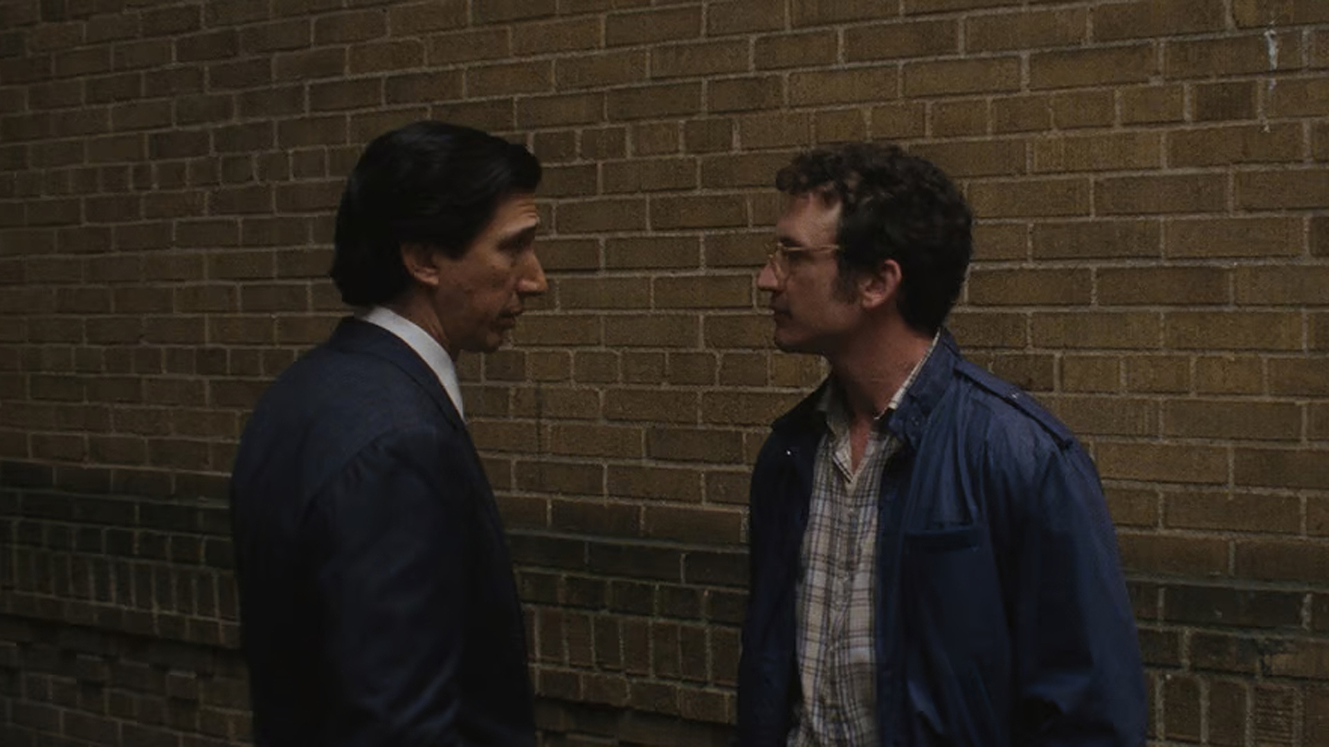 Adam Driver and Miles Teller in PAPER TIGER